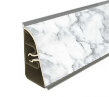 Пристеночный бортик Thermoplast Мрамор Итальянский 1384(ф-ра 1240/077) AP850 4200 мм