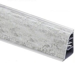 Пристеночный бортик Thermoplast Stromboli grey 1258 AP740 4200 мм