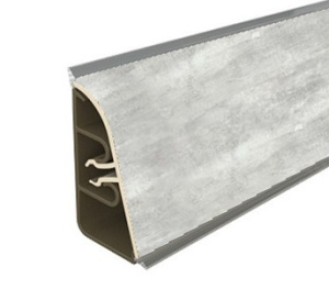 Пристеночный бортик Thermoplast Stromboli grey 1258 AP850 4200 мм