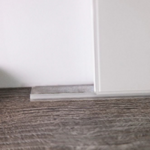 Пристеночный бортик REHAU Прозрачный Simple-line 5000 мм