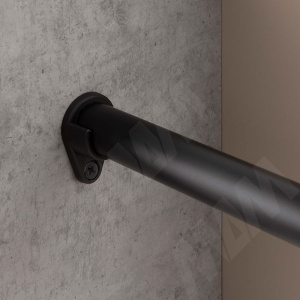 Штангодержатель пластиковый D25,Черный