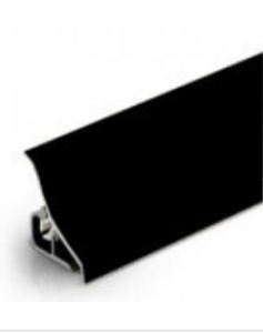 МRК120-1910 Плинтус для столешниц 18*18*3,0 Черный матовый (ф-ра 901)