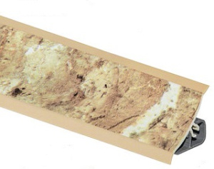 МRК120-1285 Плинтус для столешниц 18*18*3,0 Мрамор золотой (ф-ра 598)