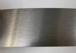 Кромка Нержавеющая сталь браш 1,5х42 мм АБС KT