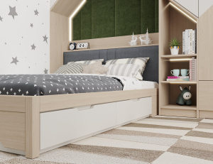 ЛДСП Lamarty ЭКО E0,5 Аврора D дуб 2750х1830х16 мм