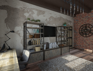 ЛДСП Lamarty ЭКО E0,5 Кайман U глянец 2750х1830х10 мм