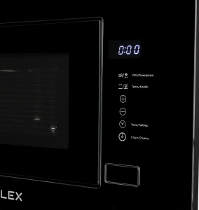 Встраиваемая микроволновая печь LEX BIMO 2001 BLACK (ВЫВОД)