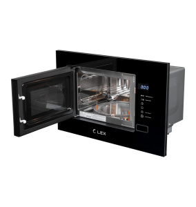 Встраиваемая микроволновая печь LEX BIMO 2001 BLACK (ВЫВОД)