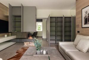 ЛДСП Lamarty ЭКО E0,5 Вулканический серый V венето 2750х1830х16 мм