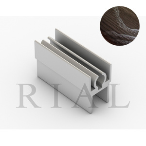 KR08 Горизонтальный верхний профиль Венге патина структур. 5,9м