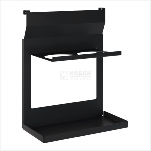 Полка-держатель для бутылок (Черный муар)