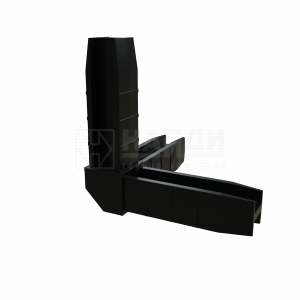 Коннектор 3 "bevel" (Черный) LKB3-10