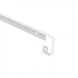 Планка щелевая крючок 38 мм ( Троя) Белый