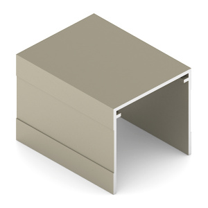 Направляющая верхняя шампань  5400мм однополозная