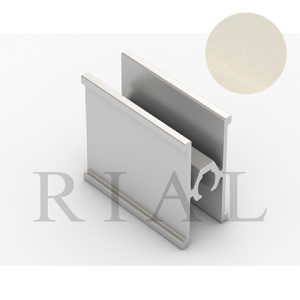 KR09 Горизонтальный межсекционный профиль Жемчуг зернистый 5,9м