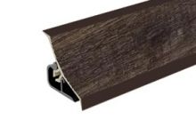 Пристеночный бортик Thermoplast Дуб темный 1347(ф-ра 709) MRK120 3000 мм