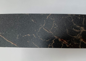 Кромка Мрамор марквина чёрный глянец 1,5х42 мм АБС SH