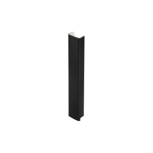 Торцевая заглушка 100 мм черный гл