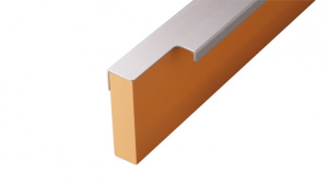 Ручка -профильная 01.16. 224.296 мм Сатин светлый (PN 11)