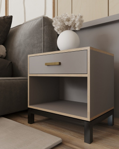 Фанера ламинированная SYPLY Вулканический серый DESIGN М/М гладкий 2530х1265х16 мм