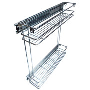 S-2421 Бутылочница Starax бокового крепления ширина 150мм (106*475*495) с доводчиком правая 061028