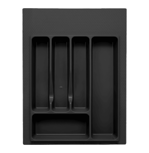 Лоток для столовых приборов в базу 600мм,Черный