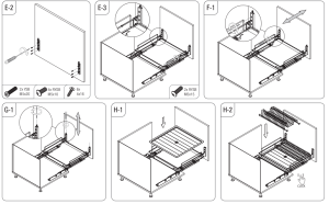 Выдвижная сушка для посуды в нижнюю базу Starax шир.700(660-680*520*185)  хром