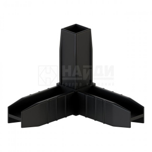 Коннектор 3 (Черный) LK3-10