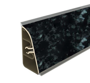 Пристеночный бортик Thermoplast Чёрная сосна 1417 AP850 4200 мм