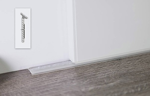 Пристеночный бортик REHAU Коричневый Simple-line 5000 мм