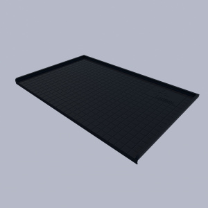 Гигиенический поддон АИВИН (пластик) шир. 500мм,глуб.550мм Черный