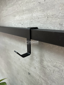 Крючок универсальный (Черный муар)