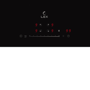 Варочная панель индукционная LEX EVI 641B  BL