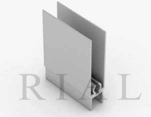 КО-07 Горизонтальный нижний профиль Софт Тач Белый 5,9 м