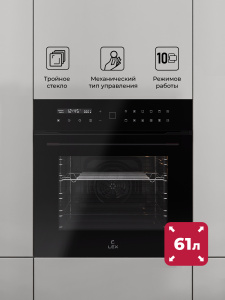 Духовой шкаф LEX EDS 101 BBL