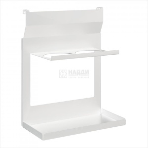 Полка-держатель для бутылок (Белый муар)