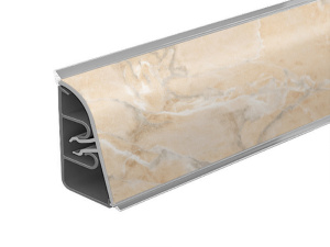 Пристеночный бортик Thermoplast Оникс бежевый 1225 AP850 4200 мм