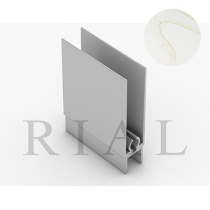 KR07 Горизонтальный нижний профиль Патина золото 5,9 м