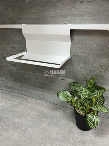 Полка-держатель для бумажных полотенец ( Белый муар)