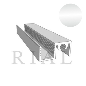 КО-08 Горизонтальный верхний профиль Хром глянец 5,9 м