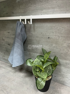 Крючок тройной (Белый муар)