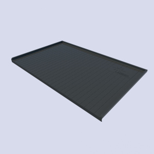 Гигиенический поддон АИВИН (пластик) шир. 1050мм,глуб.550мм Графит