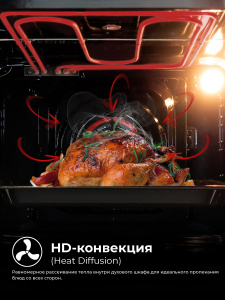 Духовой шкаф LEX EDS 101 BBL(ВЫВОД)