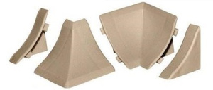 Комплект фурнитуры AP120-1520  DIY(2 загл.,1 внутр.угол,1 внеш.угол