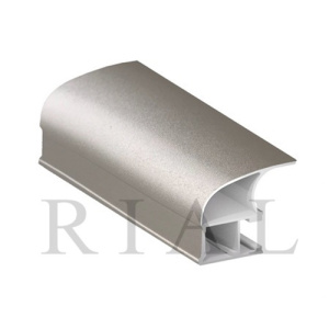 KR200 Вертикальный асимметричный профиль (ручка) Сатин зерно 5,5м