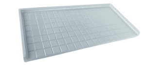 Поддон гигиенический АИВИН в верхний шкаф серый 700х280 мм 