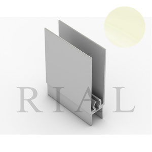 KR 07 Горизонтальный нижний профиль Софт Тач Бежевый 5,9 м