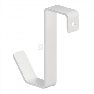 Крючок универсальный (Белый муар)