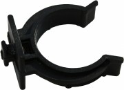 Клипса  для пласт. цоколя черная 