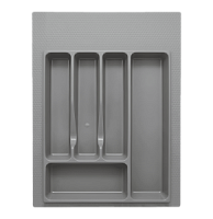 Лоток для столовых приборов в базу 550мм,Серый